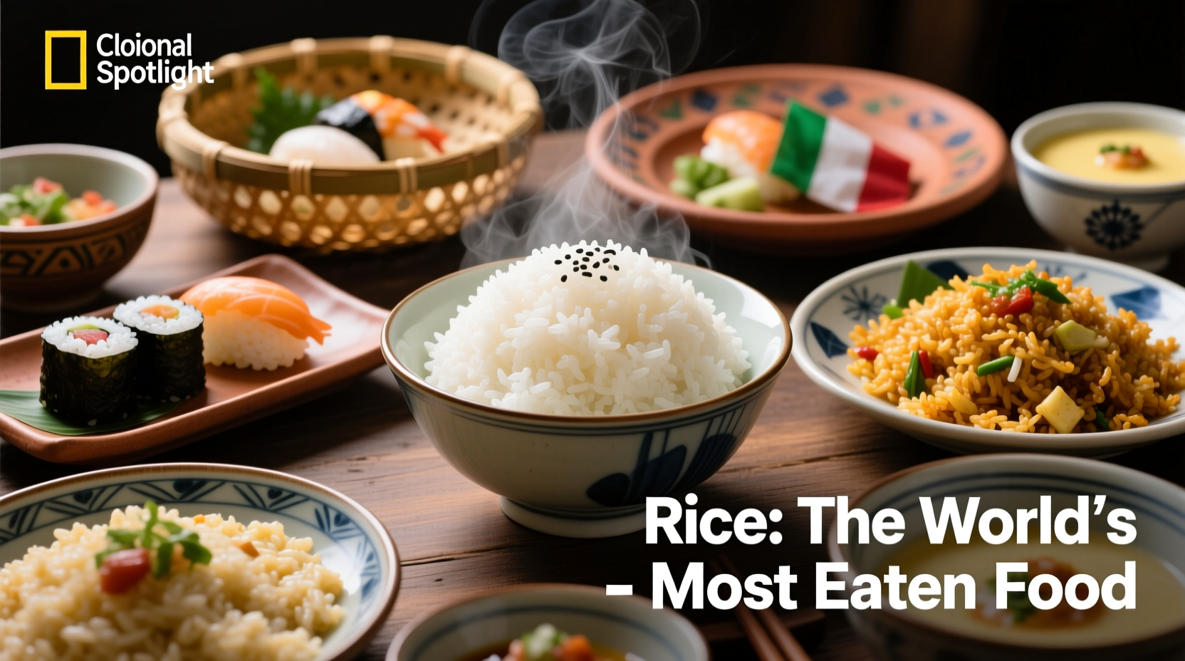 Rice: The World's Most Consumed Food by Calories
