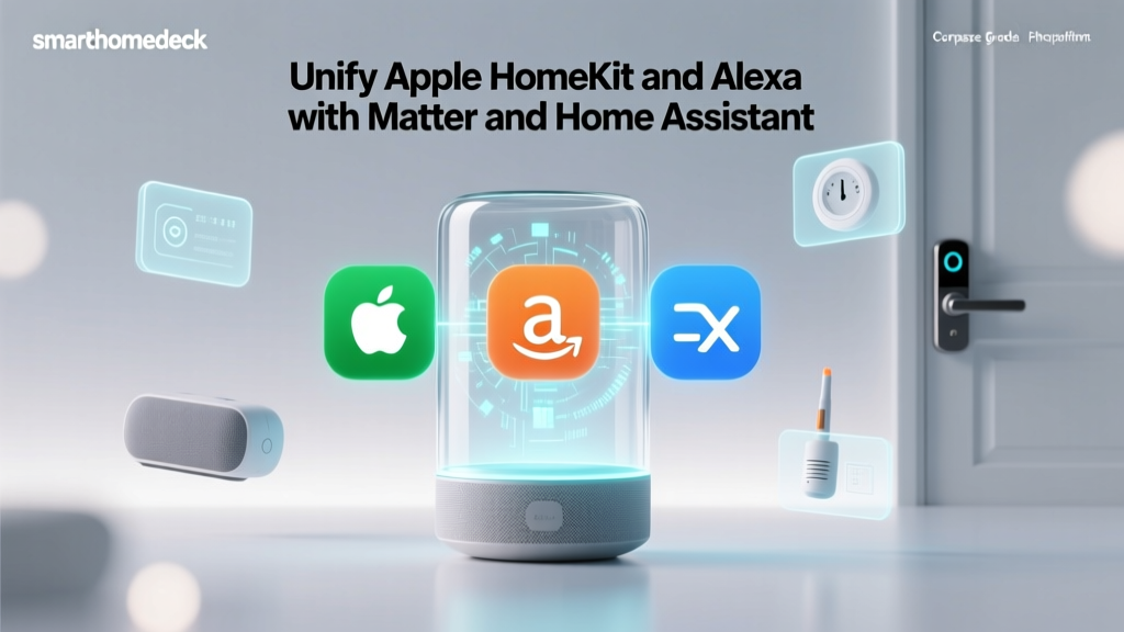 Unify Apple HomeKit and Alexa with Matter and Home Assistant