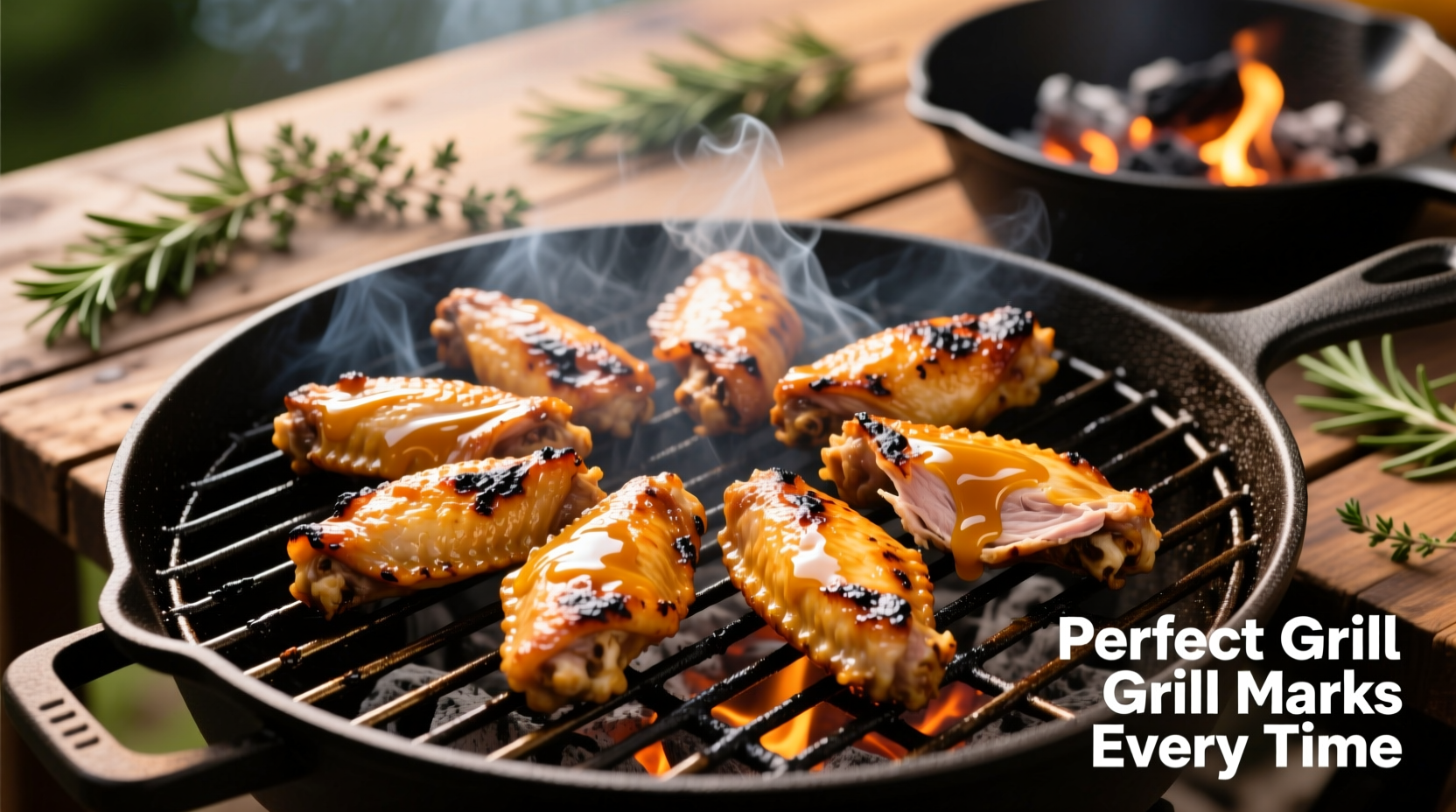 how to cook chicken wings on the grill