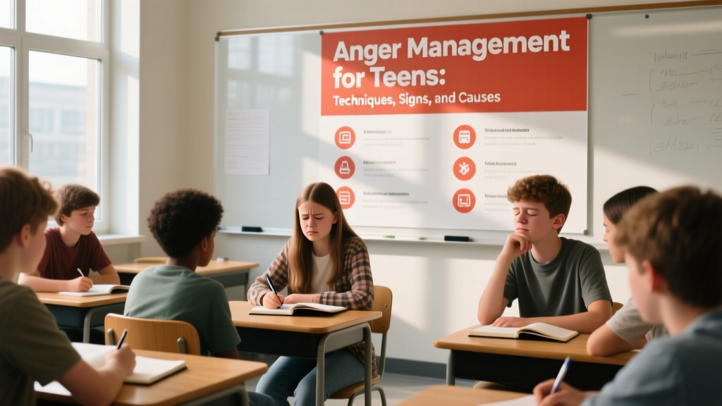 Anger Management for Teens: Evidence-Based Techniques, Recognizable Signs, and Root Causes