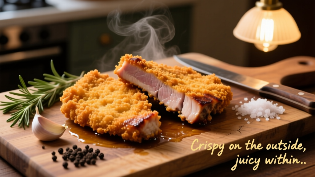 Air Fry Breaded Boneless Pork Chops: Crispy & Juicy