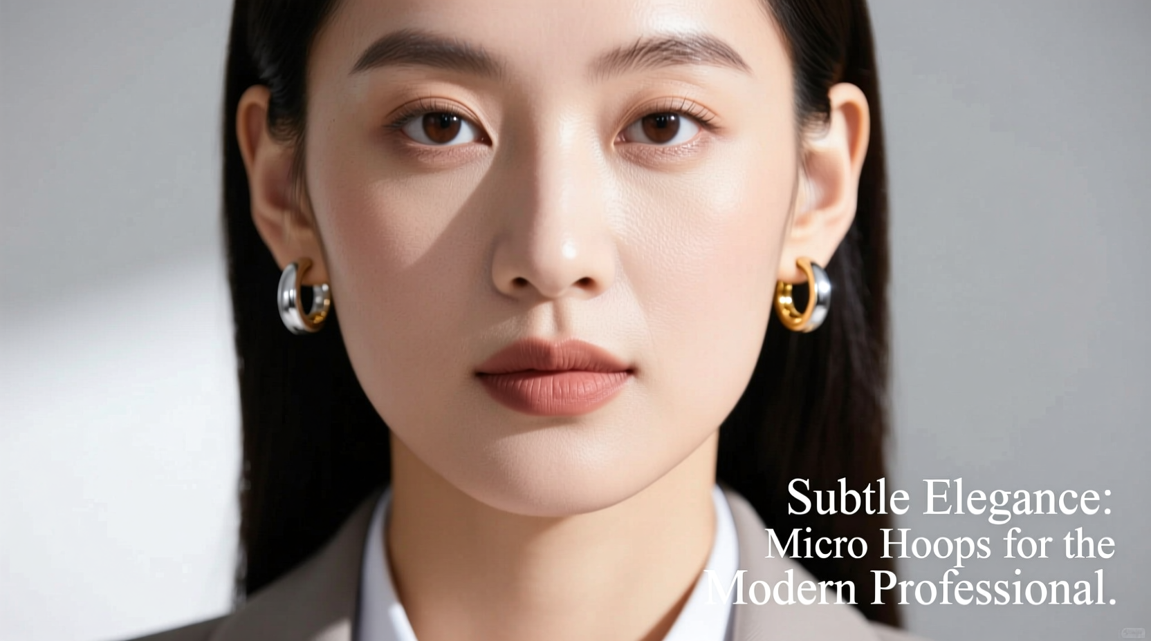 how to style micro hoop earrings for professional settings without looking too flashy