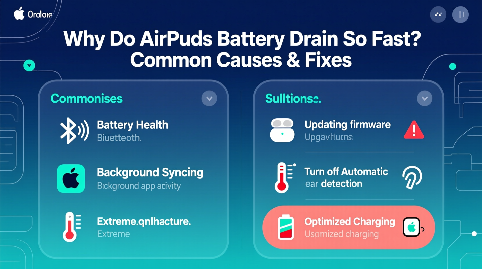 why does my airpods battery drain so fast common causes and fixes