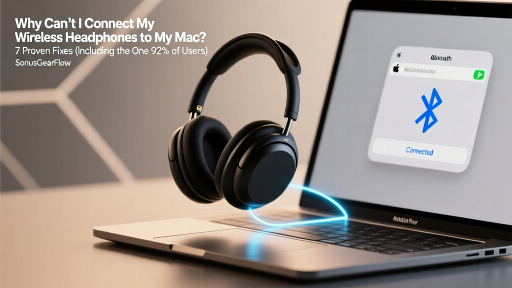 Fix Wireless Headphones Not Connecting to Mac (2026)