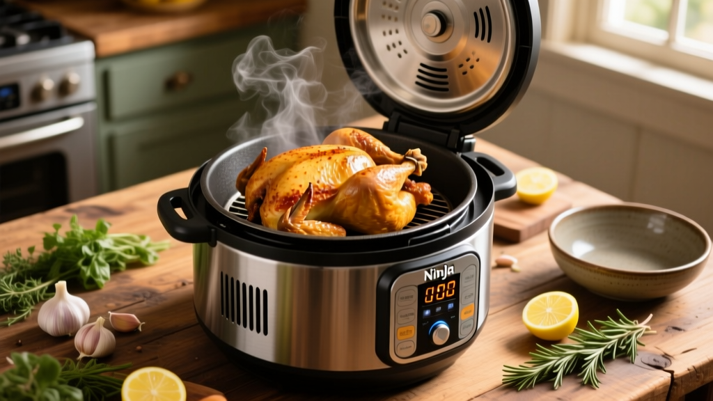 Ninja Foodi Whole Chicken: Pressure Cook & Air Fry