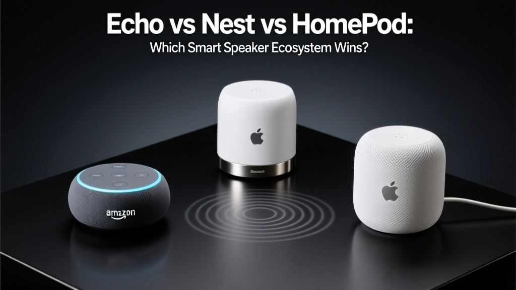 Echo vs Nest vs HomePod: Which Smart Speaker Ecosystem Wins?