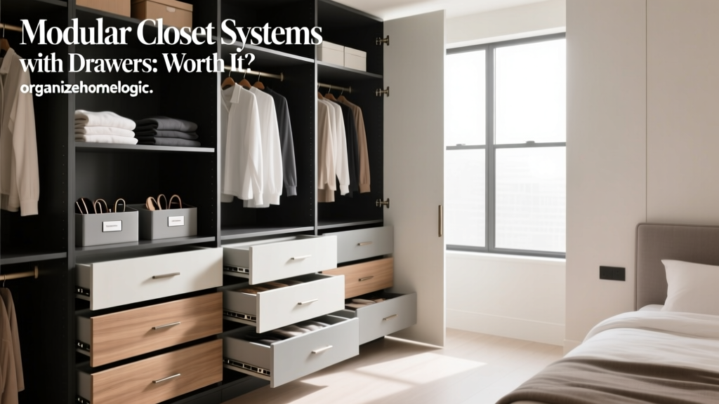 Modular Closet Systems with Drawers: Worth It?