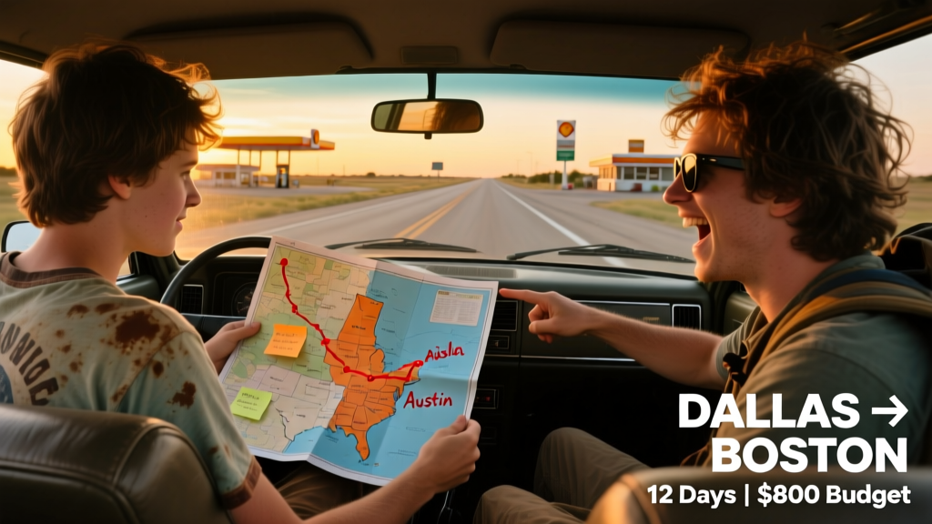 Dallas to Boston Road Trip Plans: Budget-Friendly Routes, Realistic Timelines & Smart Stops