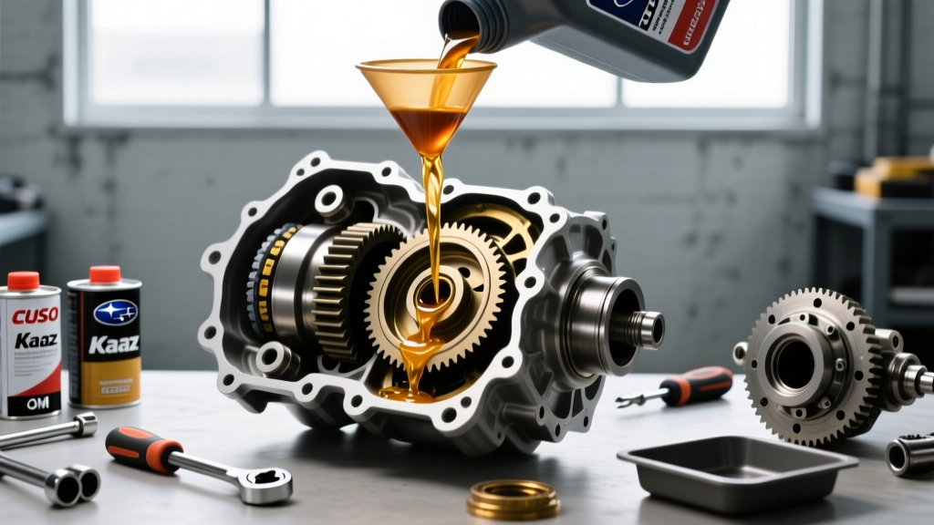 Subaru Differential Fluid Change & Locking Diff Upgrade Guide