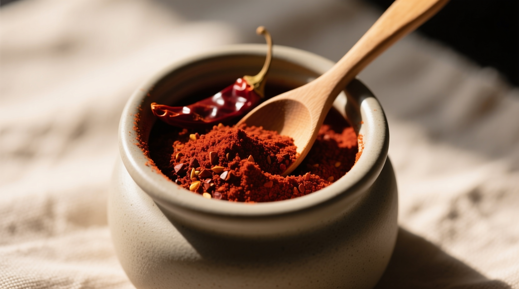 Limited-time seasonal chili powder blend (available September-December) with guajillo chilies providing smoky depth missing in year-round generic mixes