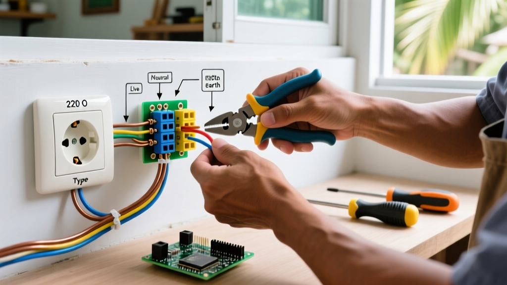 Installing an Electrical Outlet in Thailand: Beginner Tutorial