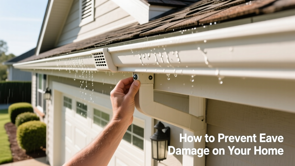 How to Prevent Eave Damage on Your Home