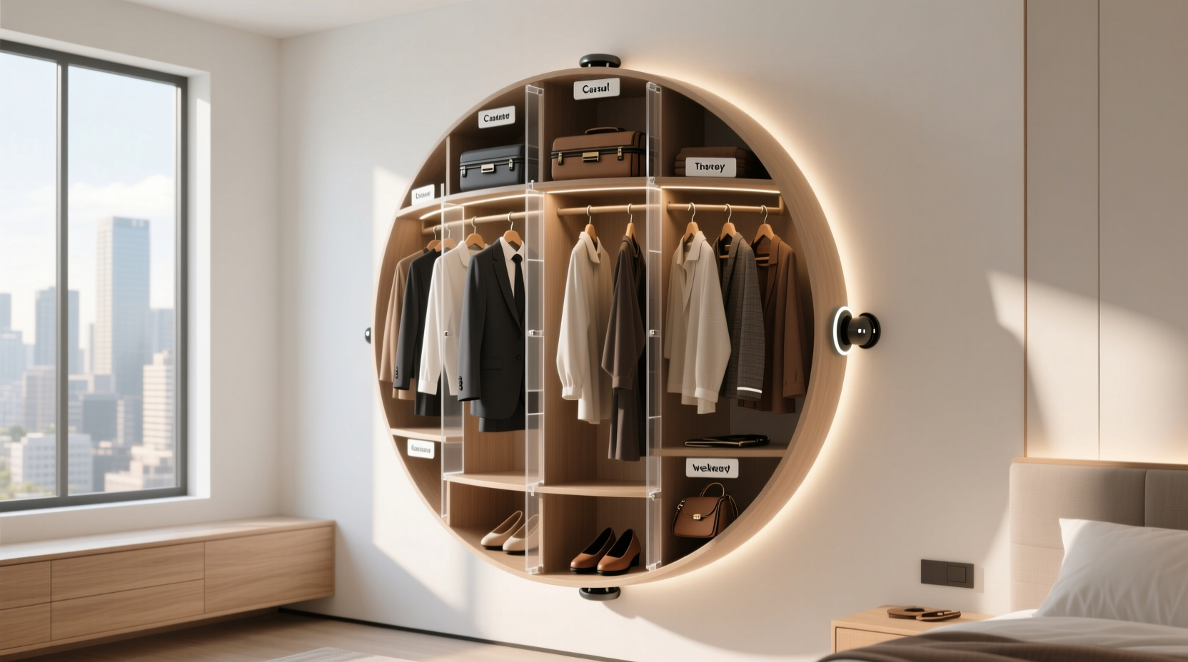 closet organization tips for frequent travelers