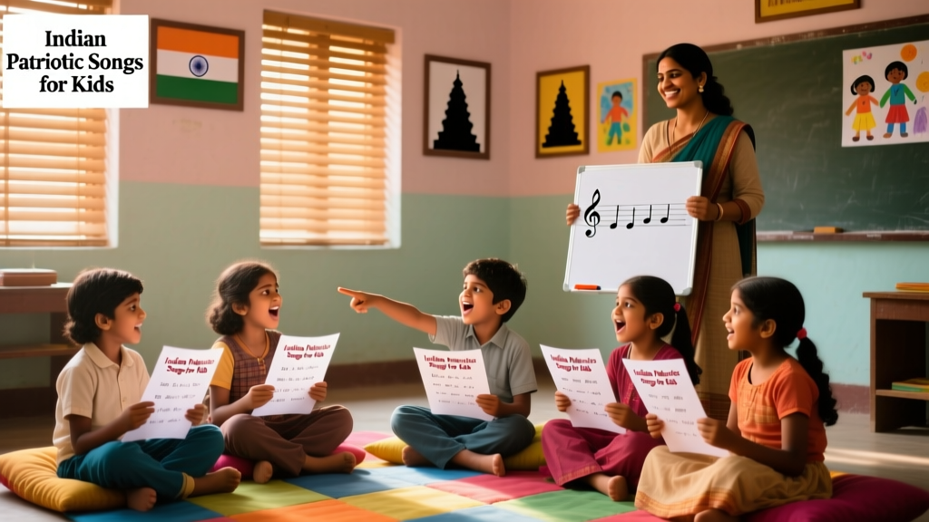 Indian Patriotic Songs for Kids in English Lyrics: Cultivating Civic Identity Through Music Education