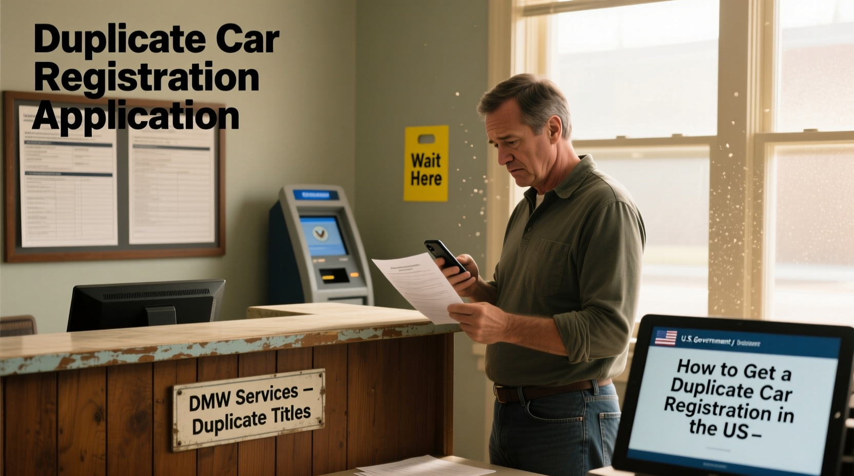 how to get a duplicate car registration