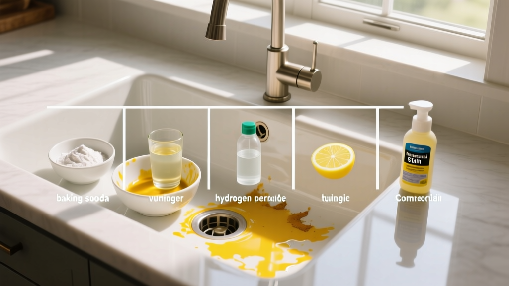 How to Get Turmeric Out of Sink: 5 Proven Methods