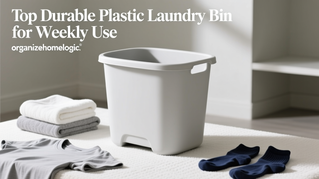 Top Durable Plastic Laundry Bin for Weekly Use