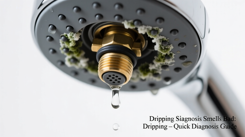 Dripping Shower Smells Bad: Quick Diagnosis Guide
