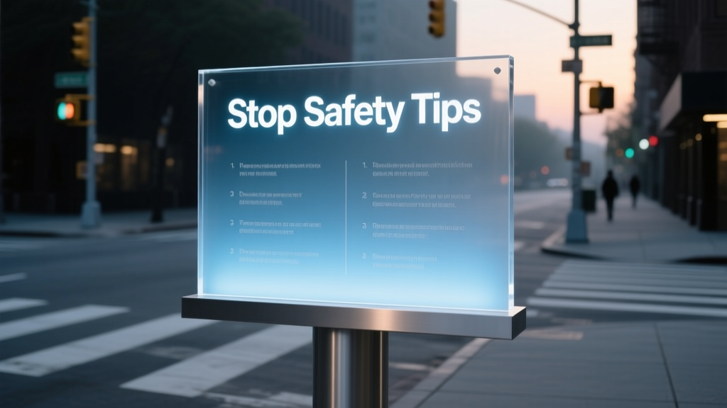 Stop Safety Tips: Evidence-Based Strategies to Prevent Falls, Collisions, and Injuries in Daily Life