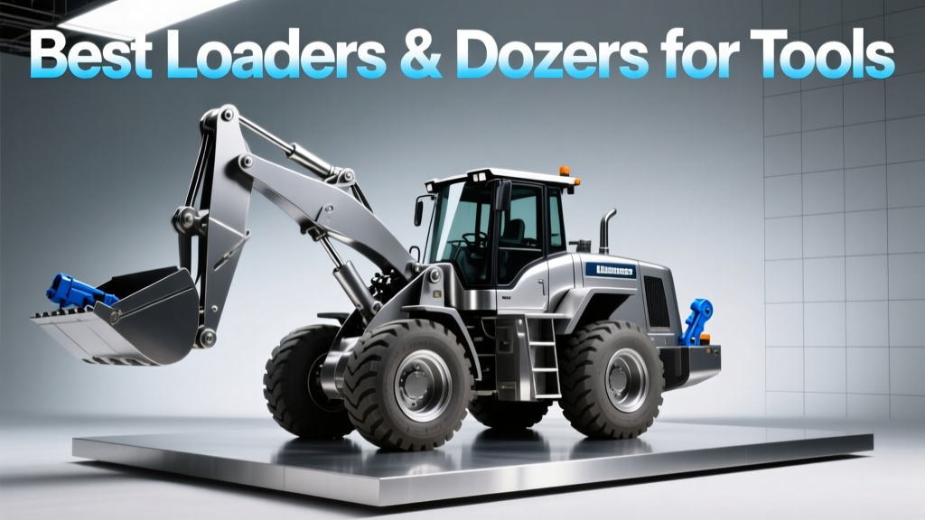 Best Loaders & Dozers for CNC Tooling Support: Precision Material Handling in Machining Shops