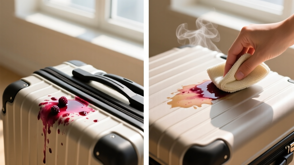 Proven: How to Get Berry Juice Out of Luggage Fast