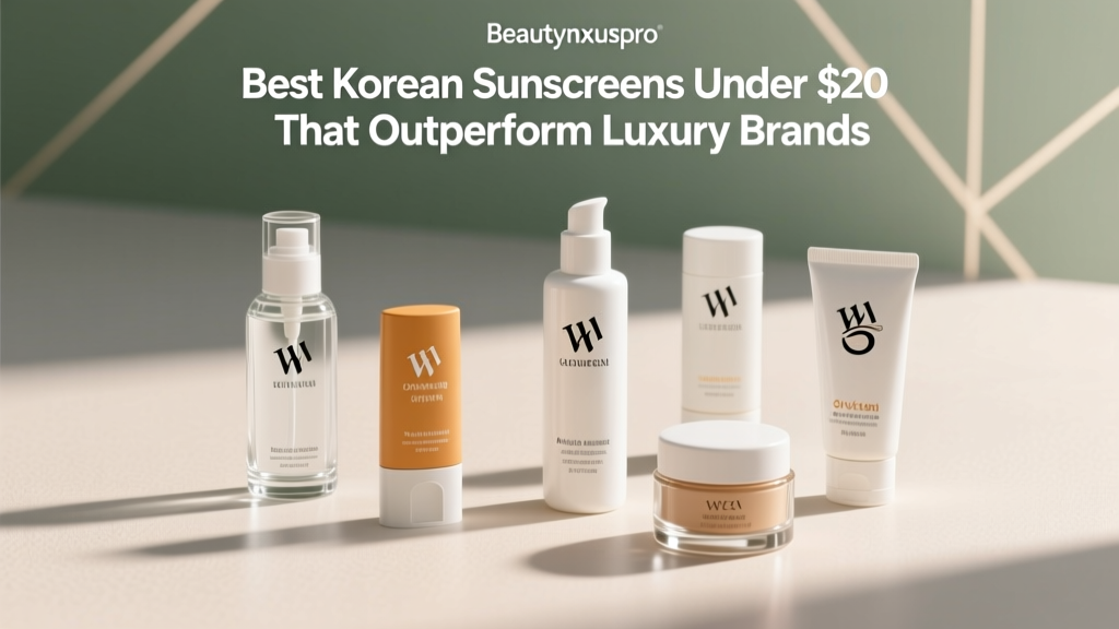 Best Korean Sunscreens Under $20: Luxury-Level Performance