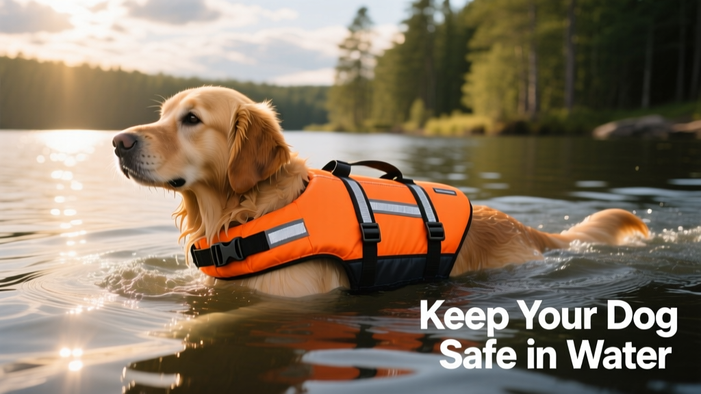 Dog life jackets: how to keep your dog safe in water