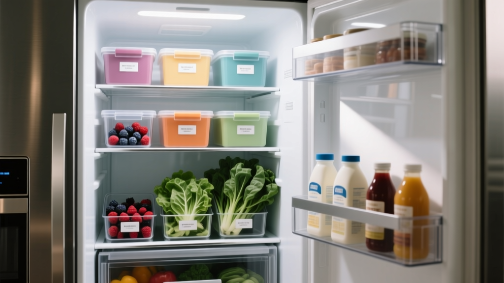 Smart Fridge Shelf Organization: Safe & Simple
