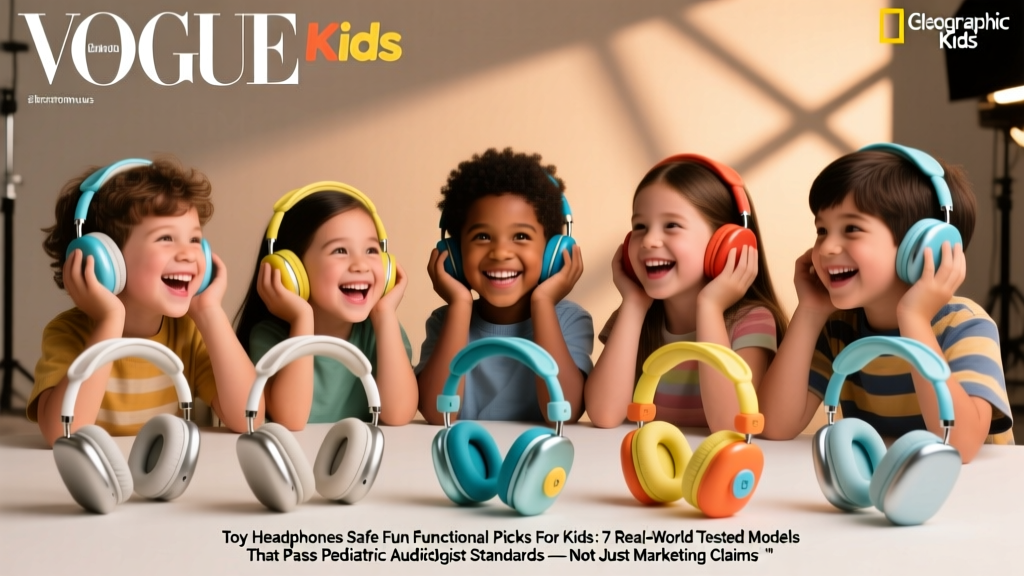 Toy Headphones Safe Fun Functional Picks For Kids: 7 Real-World Tested Models That Pass Pediatric Audiologist Standards — Not Just Marketing Claims