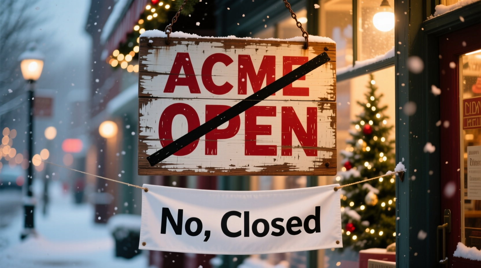 is acme open on christmas day