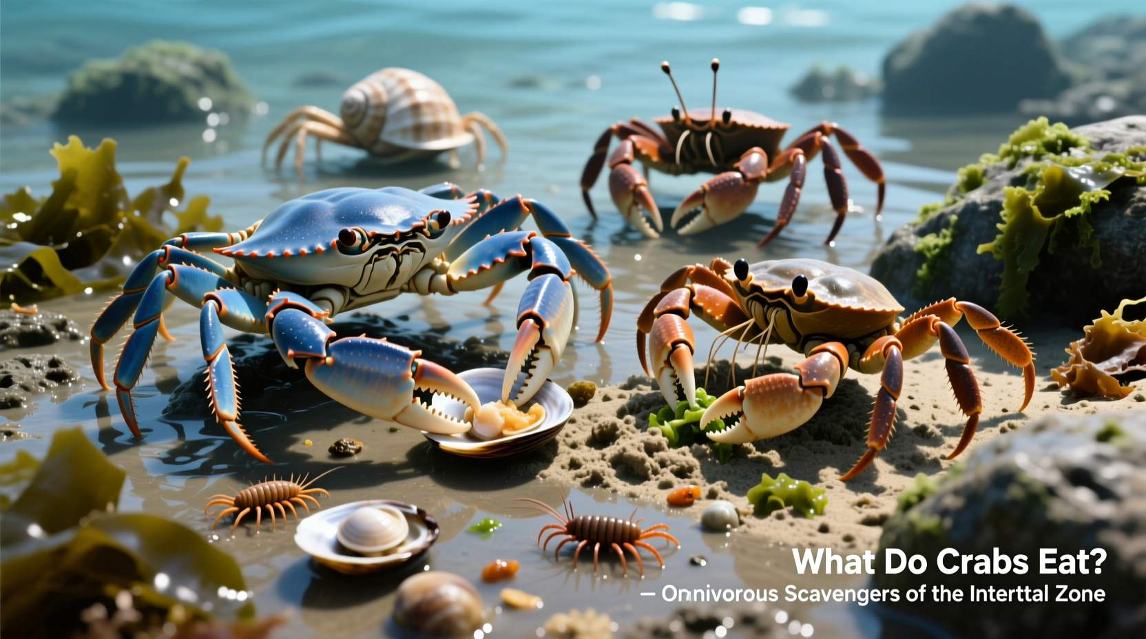 Crab Diet Guide: What Crabs Eat in Wild and Captivity