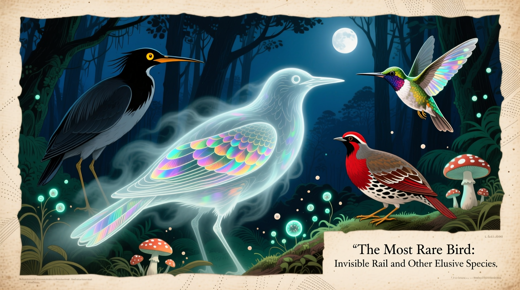 what is the most rare bird