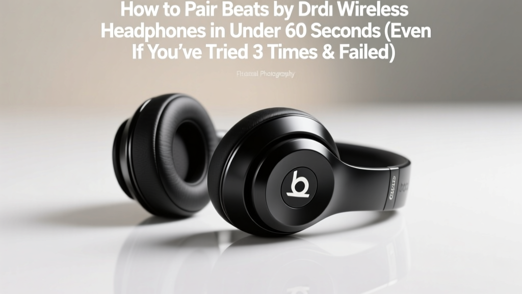 How To Pair Beats By Dre Wireless Headphones (2026)