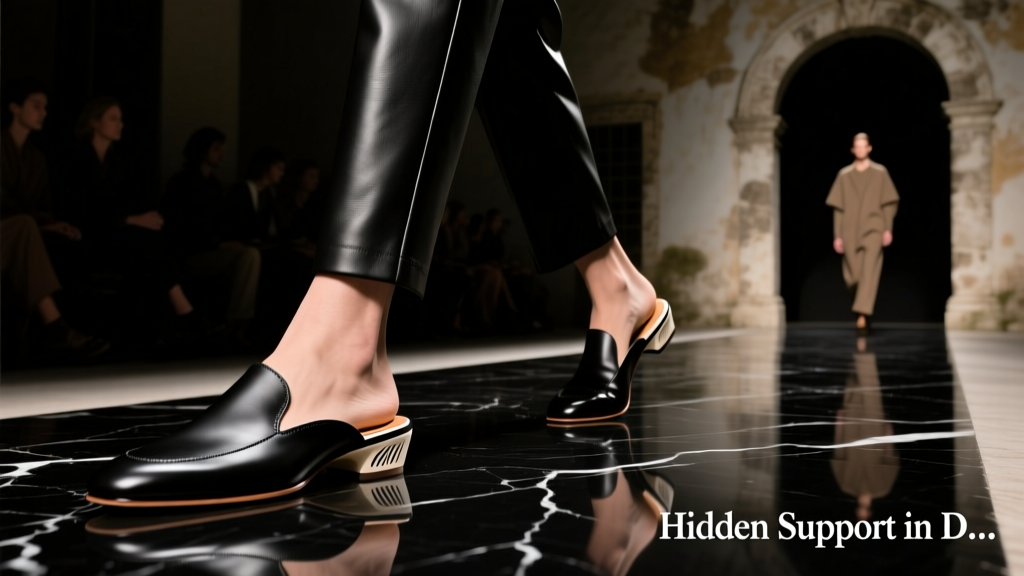 Footwear Orthotics Meet High Fashion: Hidden Support in D...