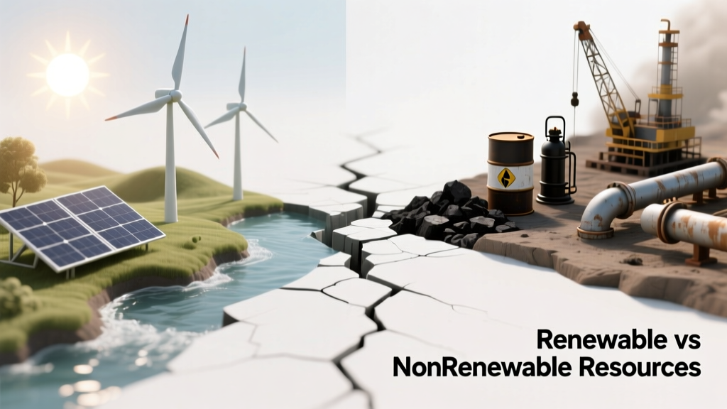 Renewable and Nonrenewable Resources: Understanding Earth’s Finite and Flowing Assets