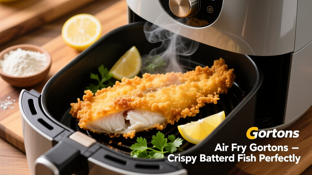 Air Fry Gorton’s Crispy Battered Fish Perfectly