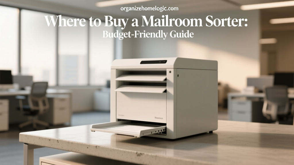 Where to Buy a Mailroom Sorter: Budget-Friendly Guide