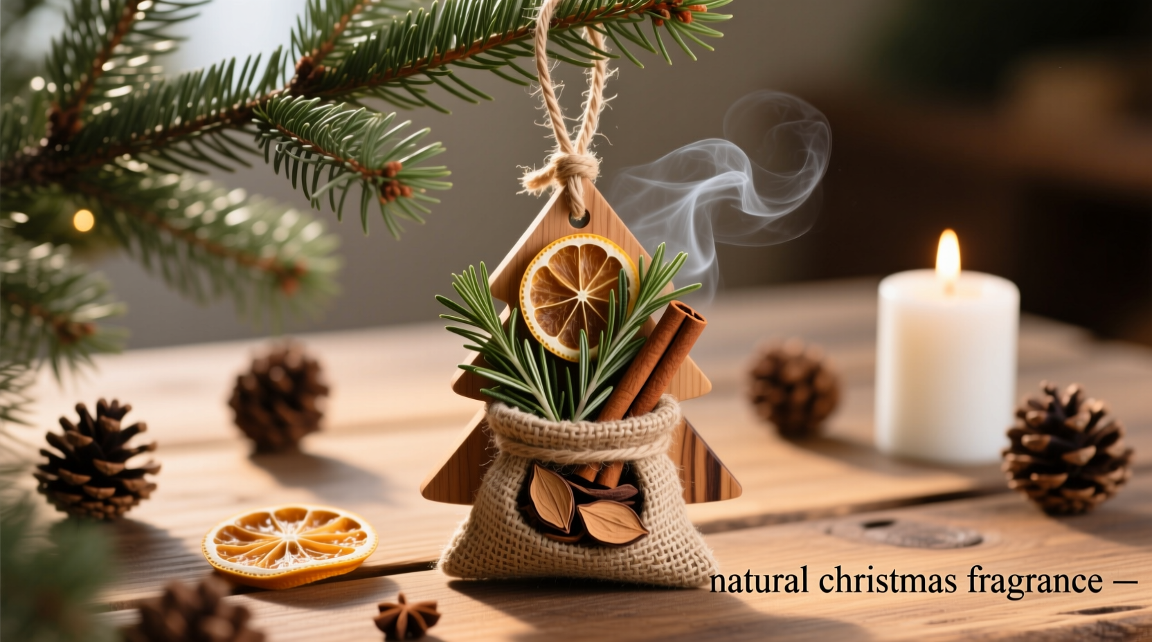 how to make a scent diffusing ornament for natural christmas tree fragrance