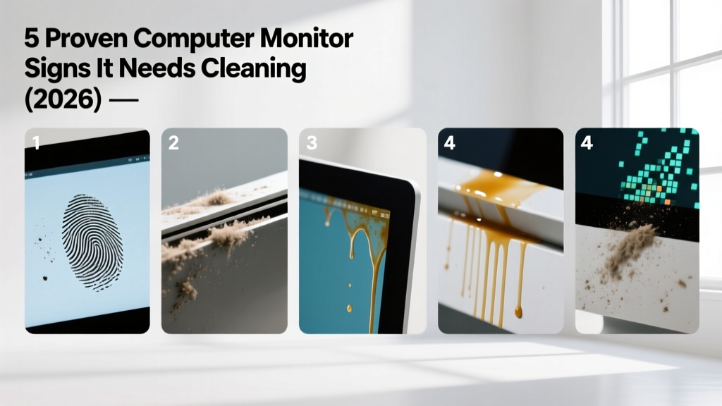 5 Proven Computer Monitor Signs It Needs Cleaning (2026)