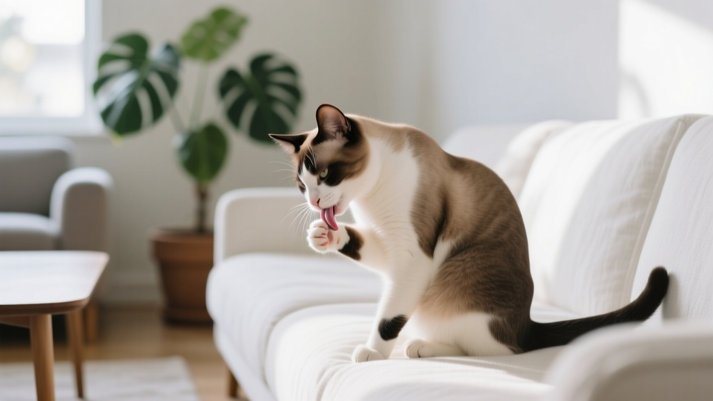 What Cat Behaviors for Grooming Actually Signal Health,...