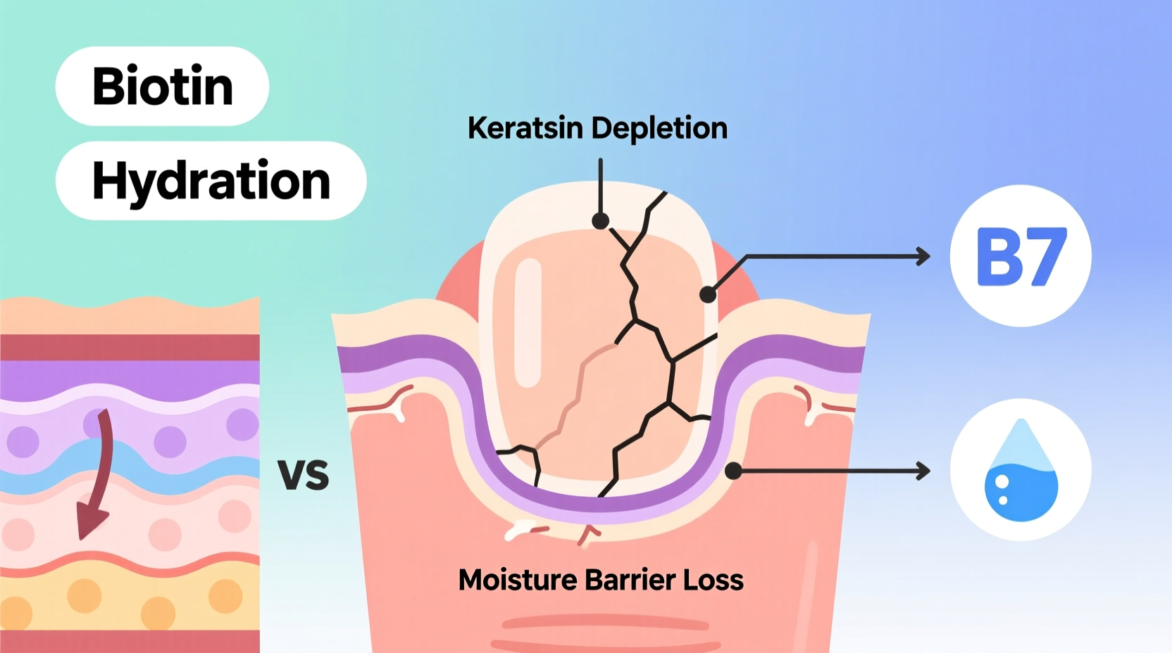 why do my nails peel easily biotin or better hydration fixes