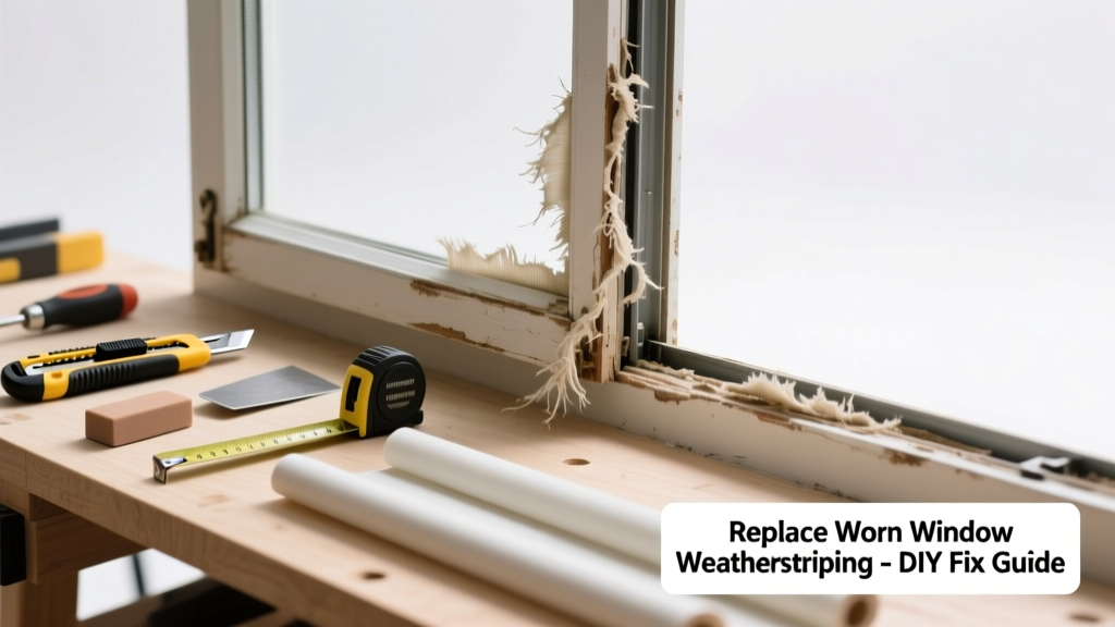 Replace Worn Window Weatherstripping: DIY Fix Guide