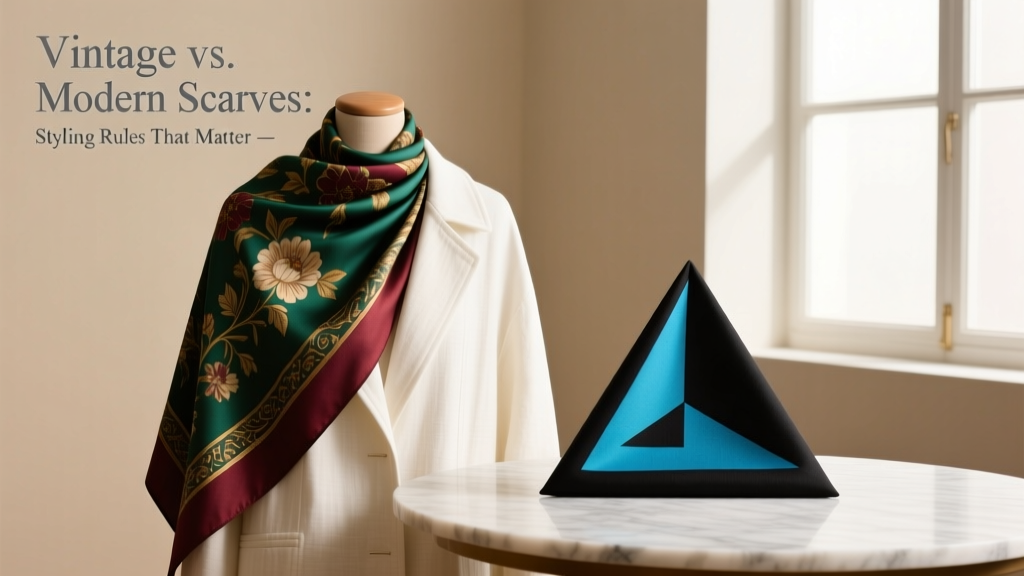 Vintage vs. Modern Scarves: Styling Rules That Matter