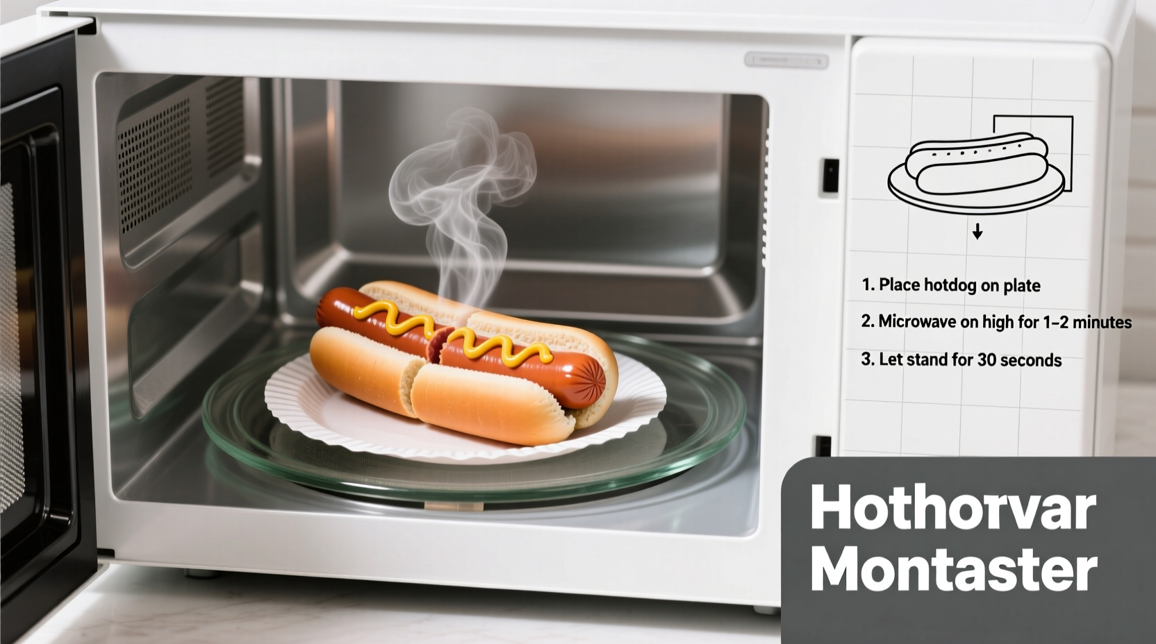 Microwave Hot Dog Cooking: Fast, Safe Method (60 Seconds)