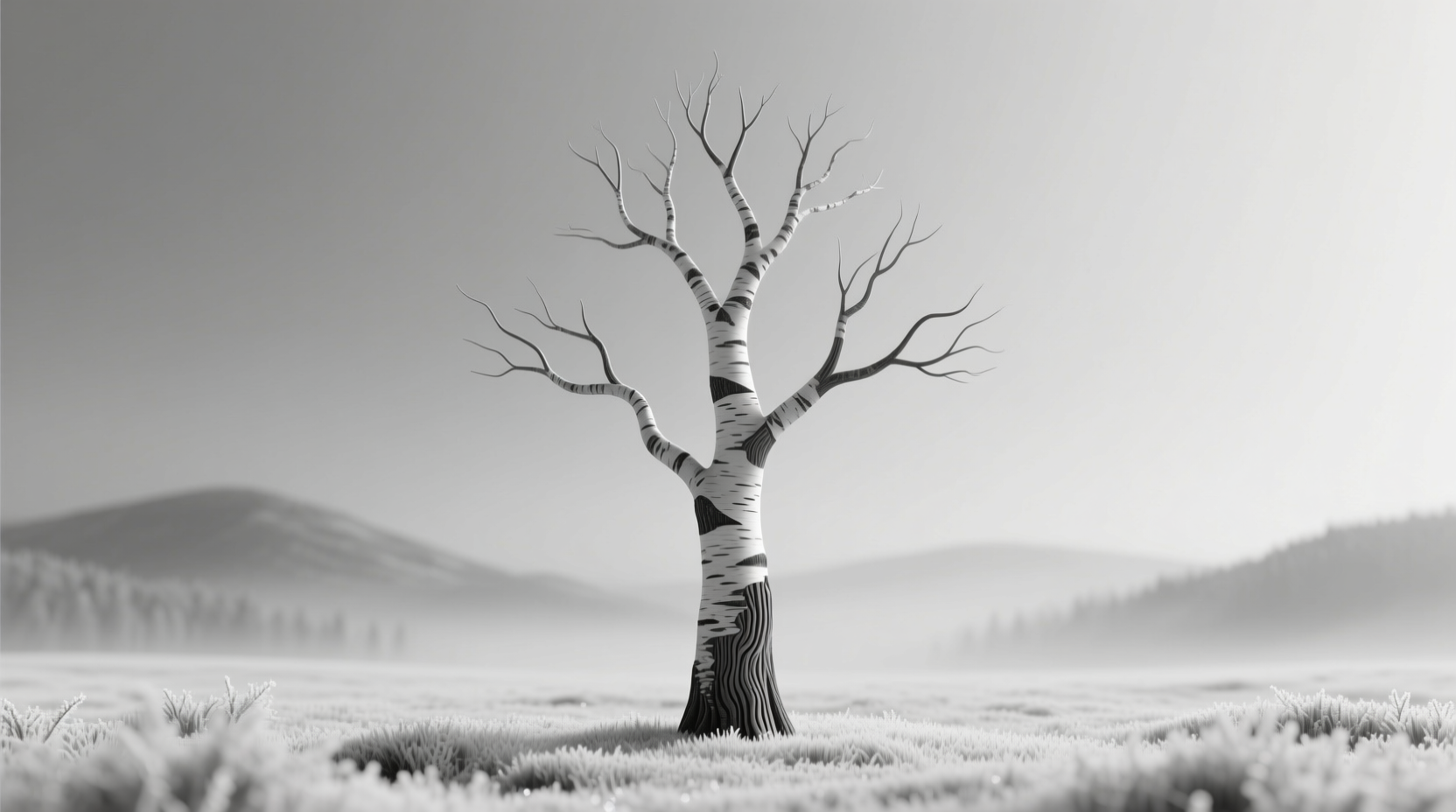 how to style a minimalist tree with zero tinsel but maximum texture and depth