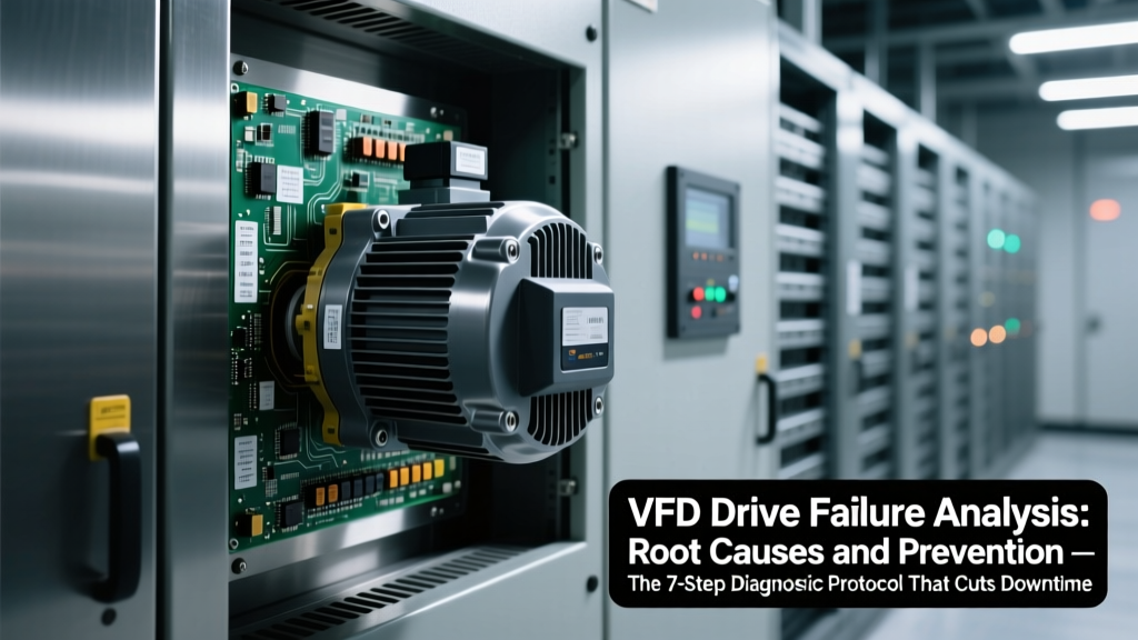VFD Failure Analysis: 7-Step Protocol Cuts Downtime 63%