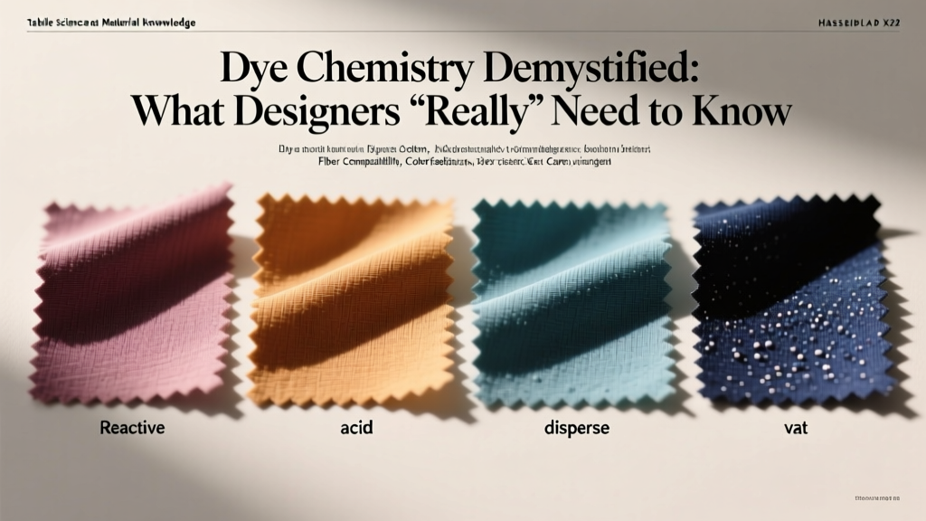 Dye Chemistry Demystified: What Designers *Really* Need to Know