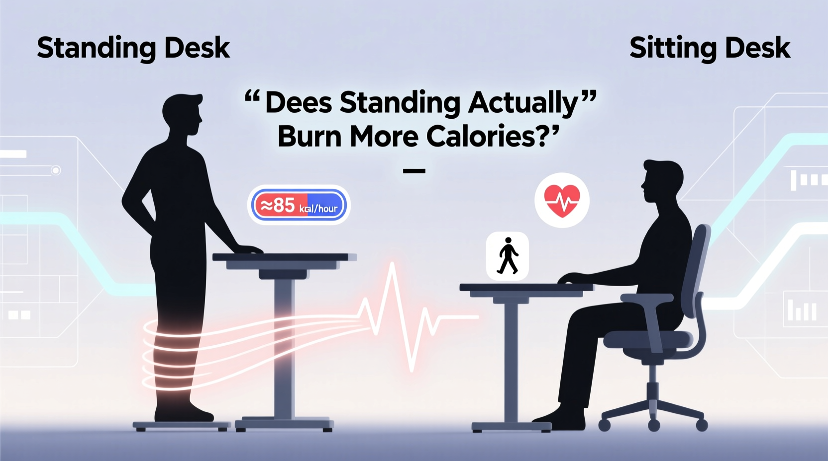 standing desk vs sitting desk does standing actually burn calories