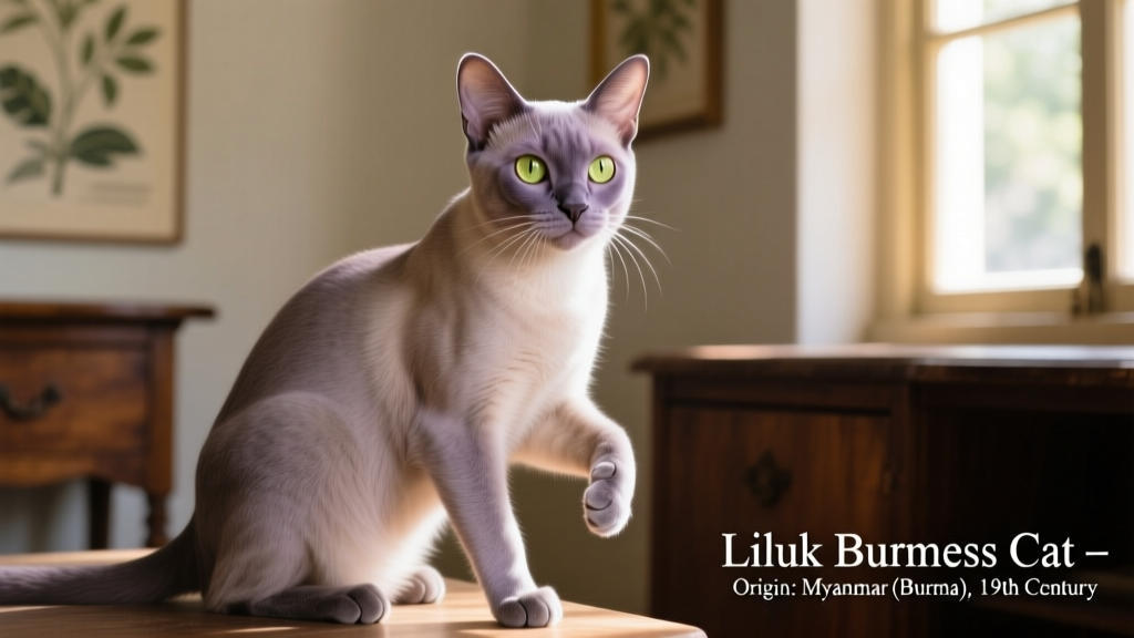 Lilac Burmese Cat: Pictures, Facts, Origin & History
