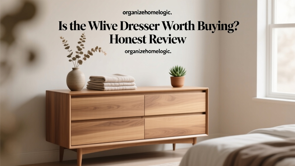 Is the Wlive Dresser Worth Buying? Honest Review